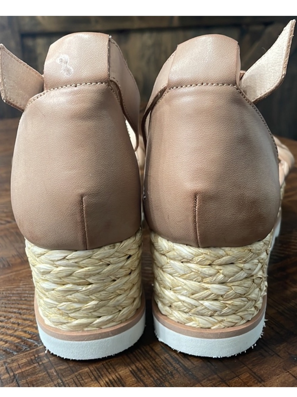Dolce Vita Braided Strap Jute Platform Sandals NWOB - Picture 4 of 10